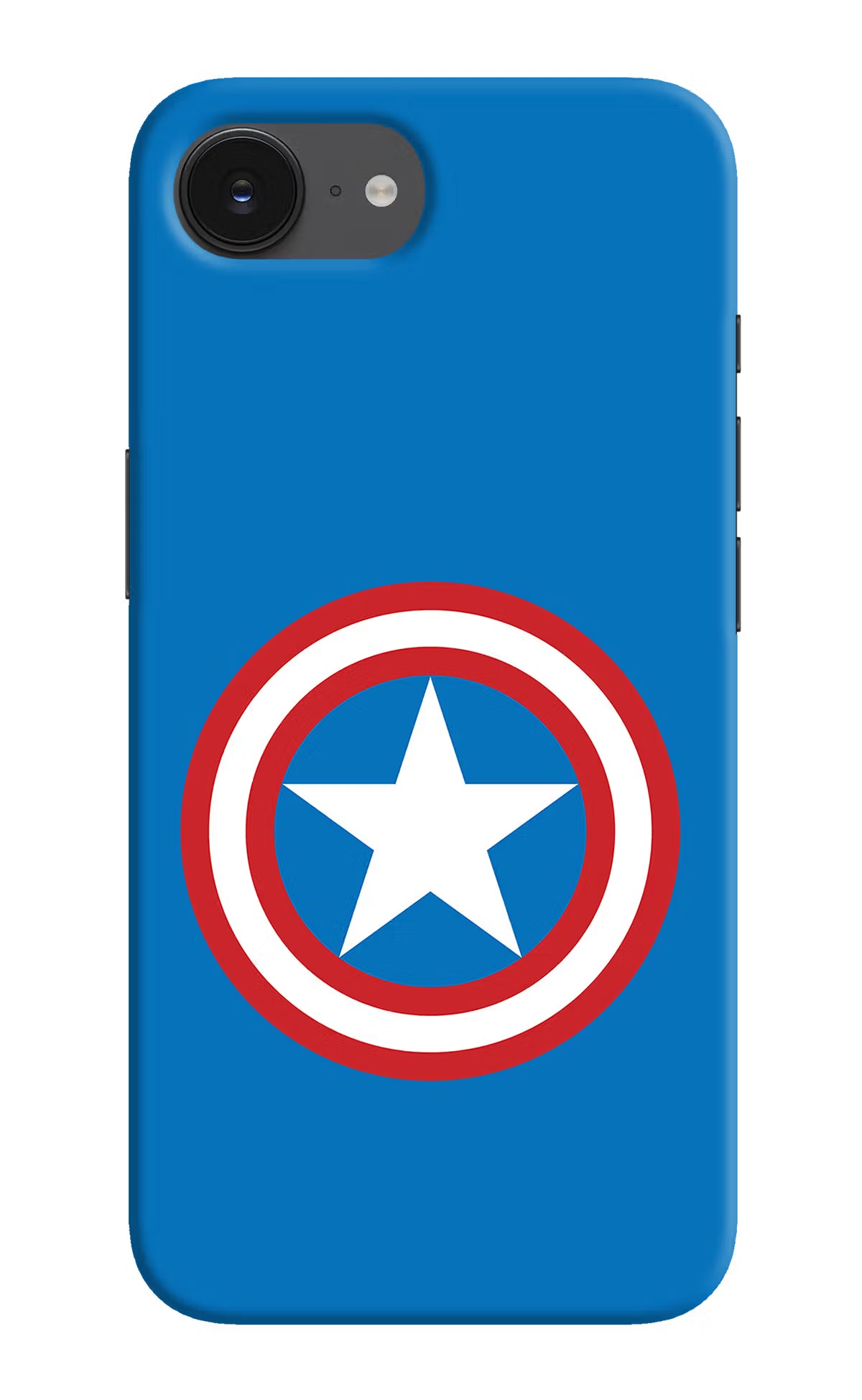 Captain America Logo iPhone 16e Hard Case Back Cover by Casekaro