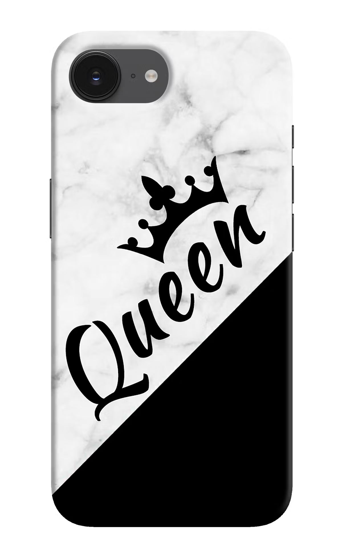 Queen iPhone 16e Hard Case Back Cover by Casekaro