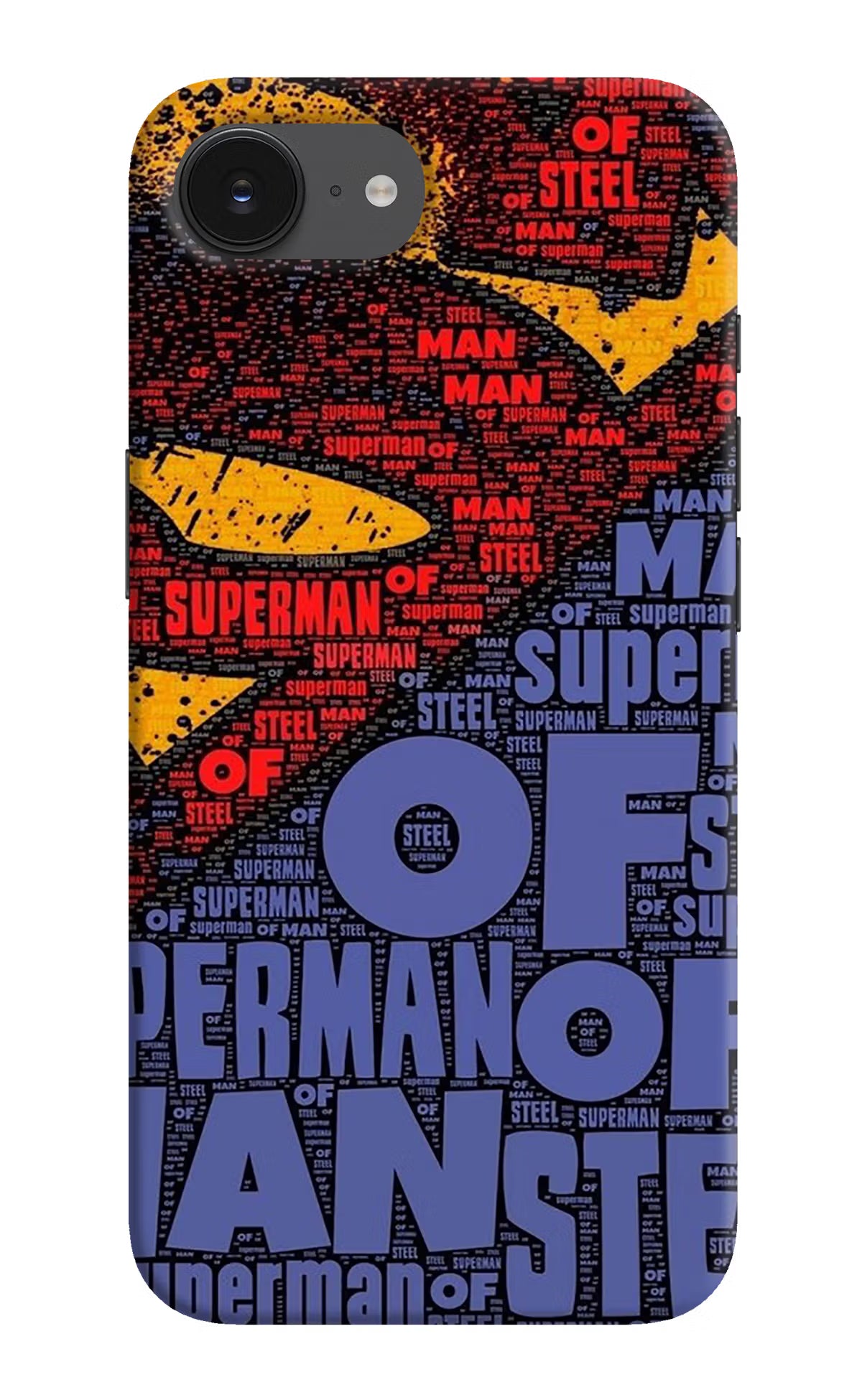 Superman iPhone 16e Hard Case Back Cover by Casekaro