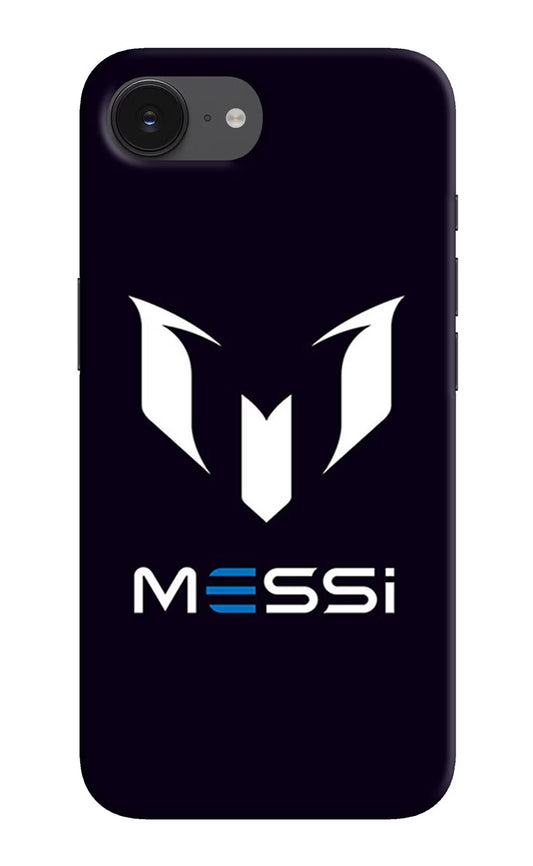 Messi Logo iPhone 16e Hard Case Back Cover by Casekaro