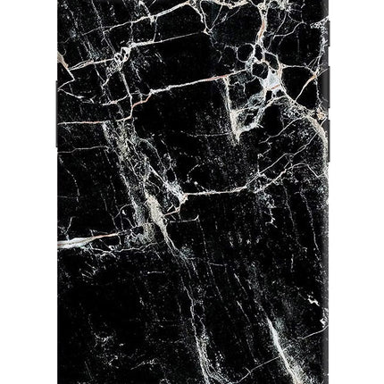 Black Marble Texture iPhone 16e Hard Case Back Cover by Casekaro