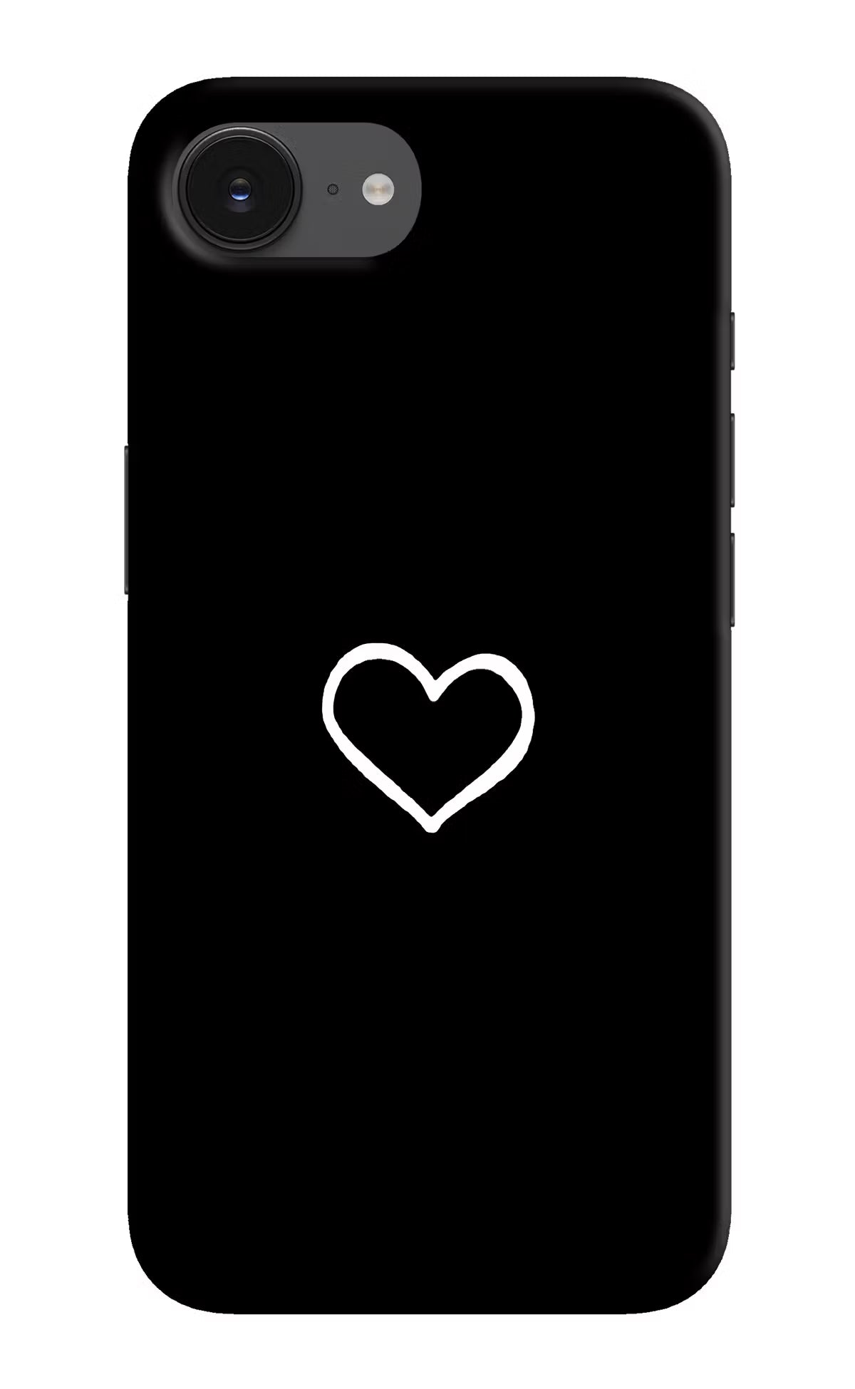 Heart iPhone 16e Hard Case Back Cover by Casekaro