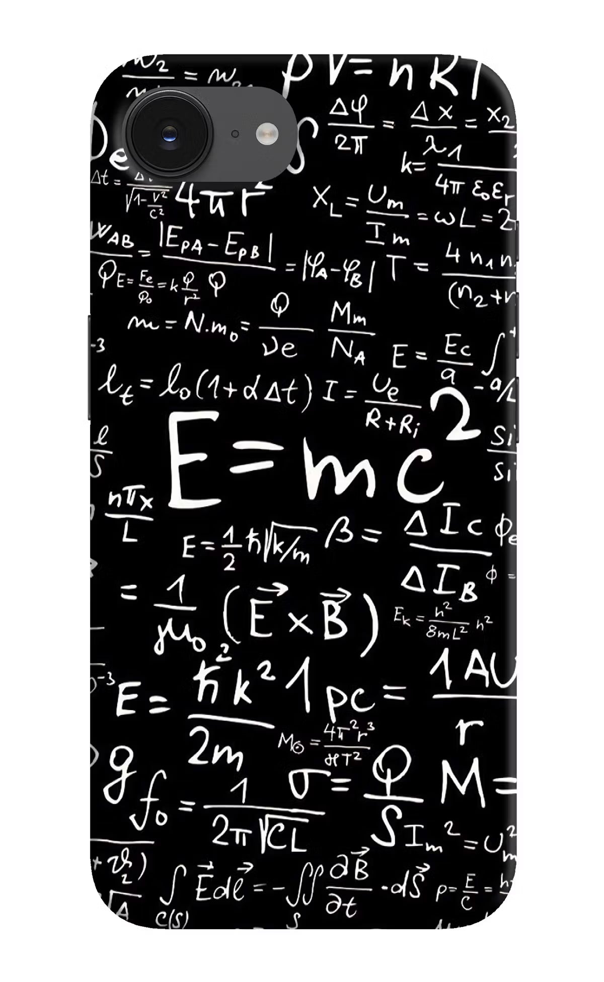 Physics Formula iPhone 16e Hard Case Back Cover by Casekaro