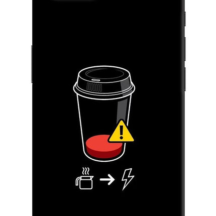 Coffee iPhone 16e Hard Case Back Cover by Casekaro