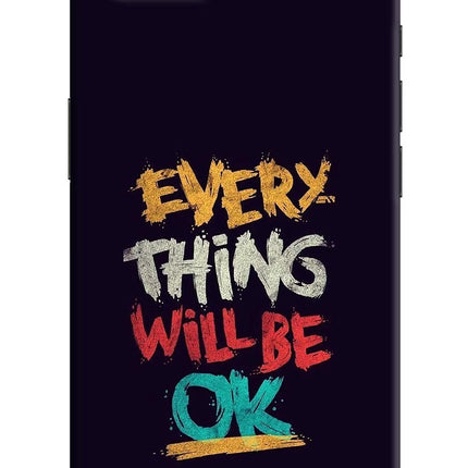 Everything Will Be Ok iPhone 16e Hard Case Back Cover by Casekaro