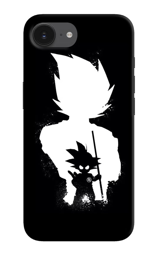 Goku Shadow iPhone 16e Hard Case Back Cover by Casekaro