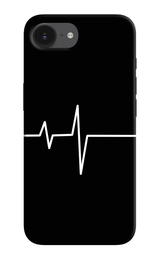 Heart Beats iPhone 16e Hard Case Back Cover by Casekaro