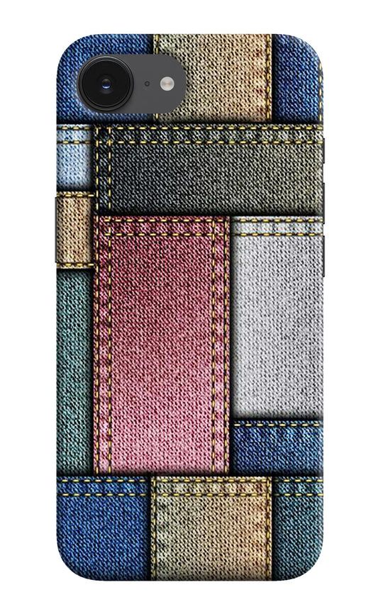 Multicolor Jeans iPhone 16e Hard Case Back Cover by Casekaro