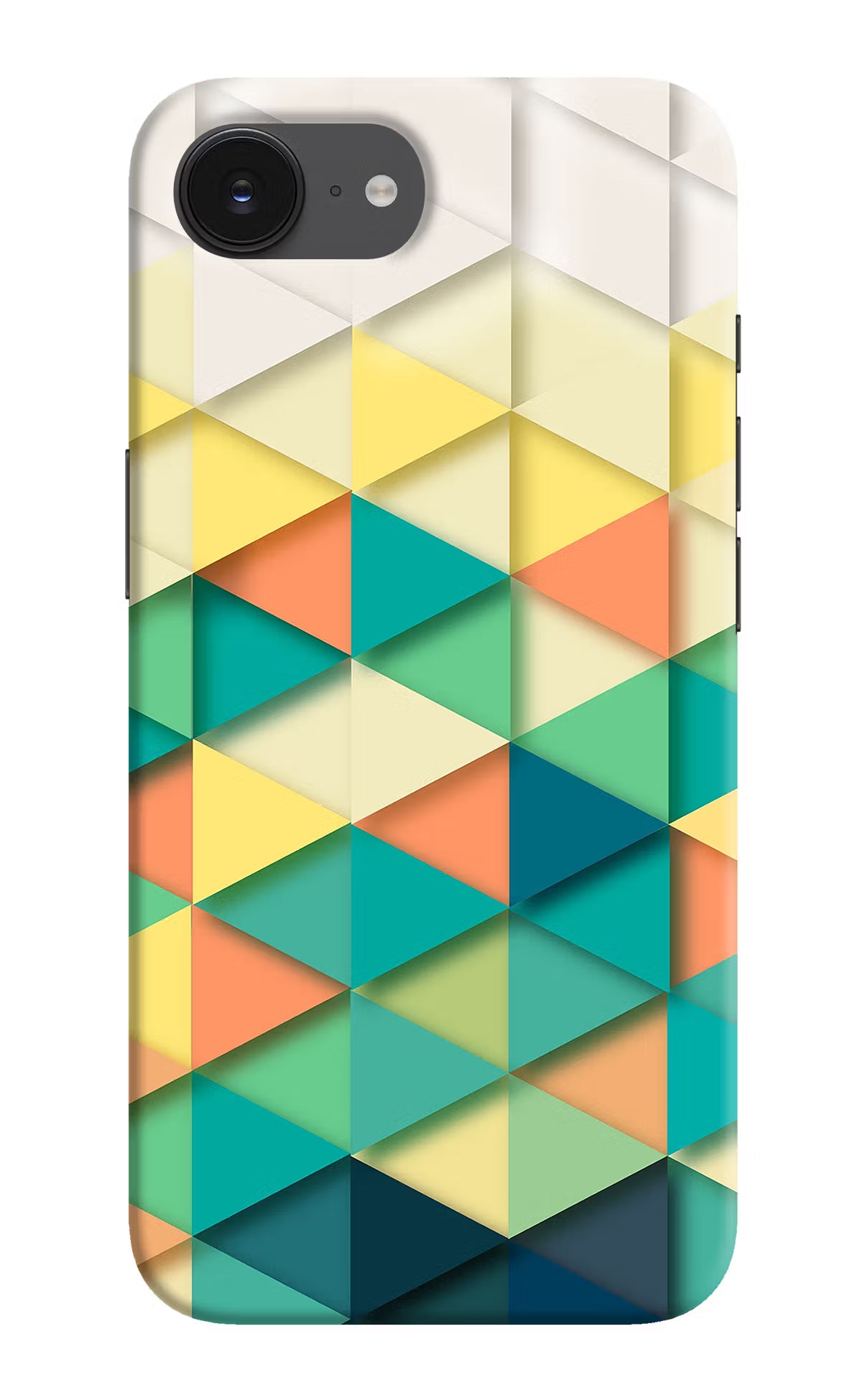 Abstract iPhone 16e Hard Case Back Cover by Casekaro