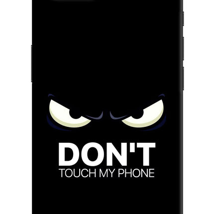 Don'T Touch My Phone iPhone 16e Hard Case Back Cover by Casekaro