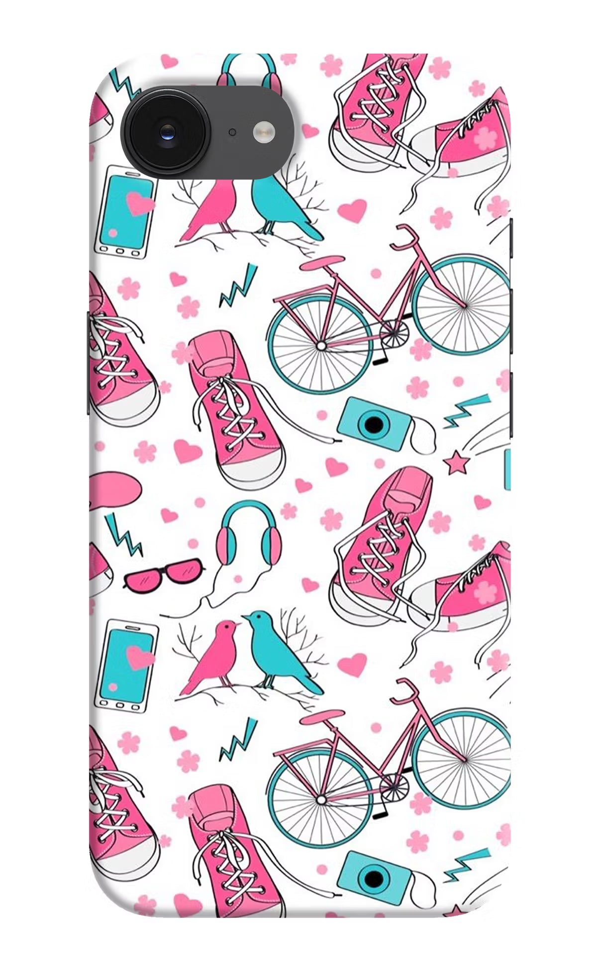 Artwork iPhone 16e Hard Case Back Cover by Casekaro