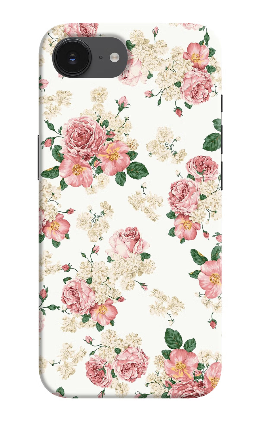 Flowers iPhone 16e Back Cover, Hard case