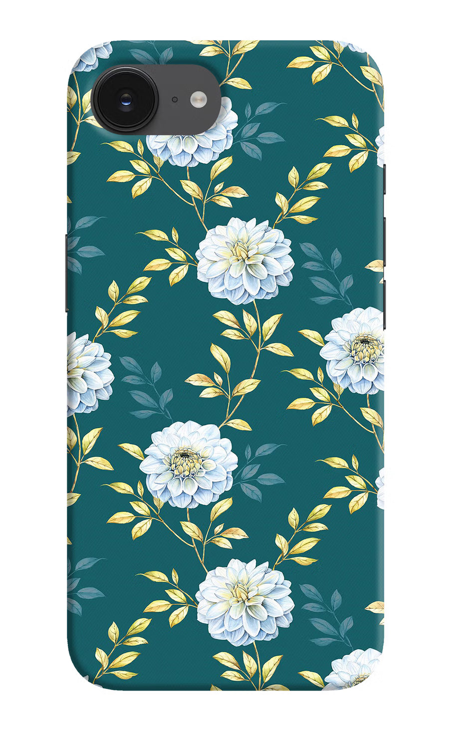 Flowers iPhone 16e Back Cover, Hard case