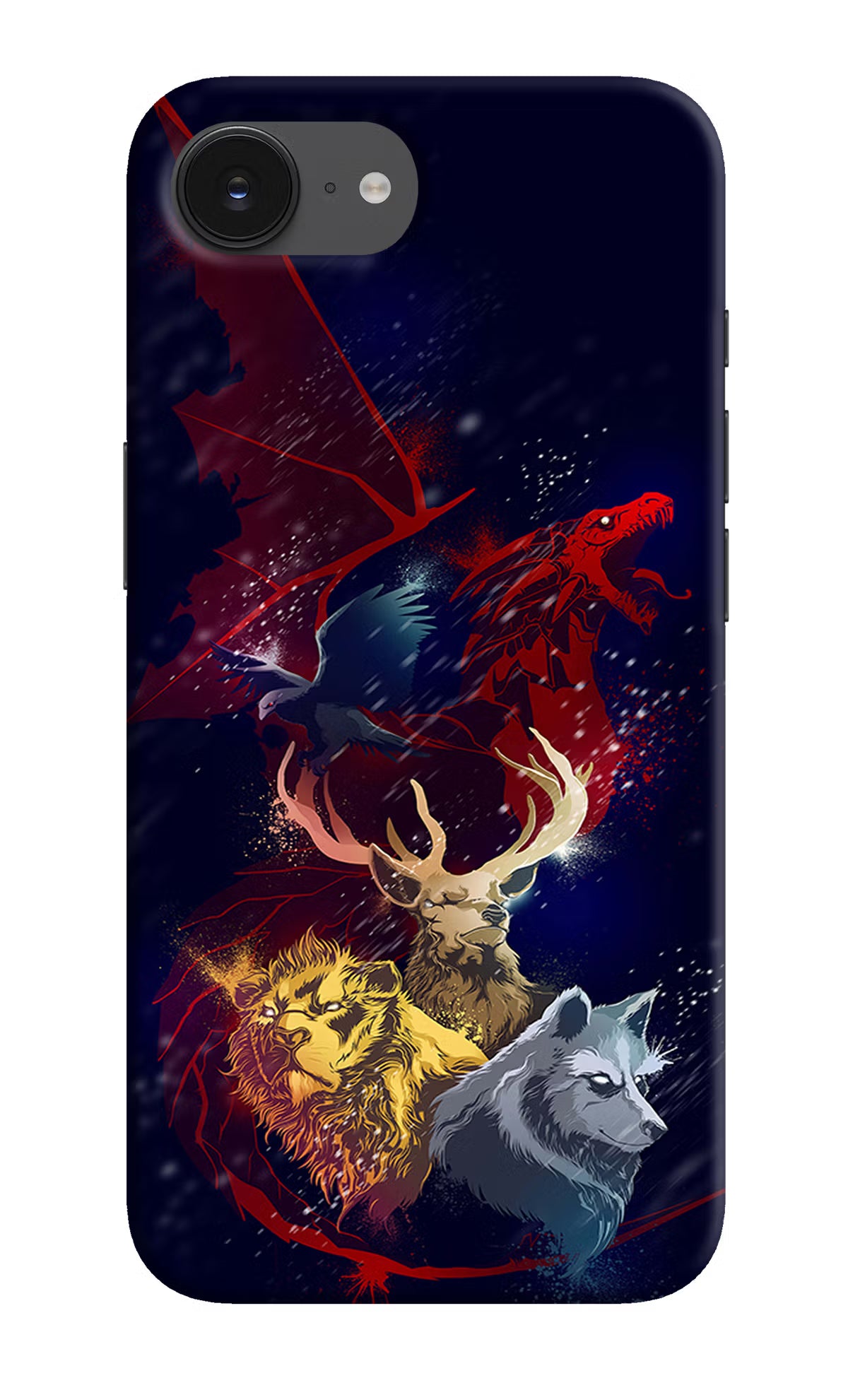 Game Of Thrones iPhone 16e Hard Case Back Cover by Casekaro