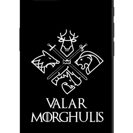 Valar Morghulis | Game Of Thrones iPhone 16e Hard Case Back Cover by Casekaro