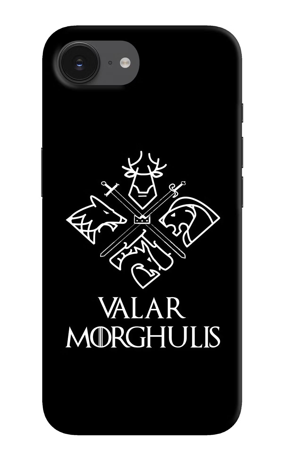Valar Morghulis | Game Of Thrones iPhone 16e Hard Case Back Cover by Casekaro