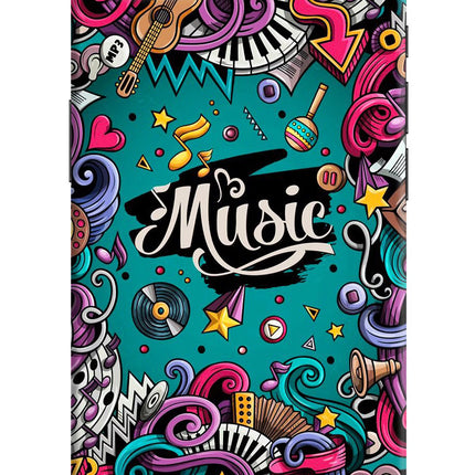 Music Graffiti iPhone 16e Hard Case Back Cover by Casekaro