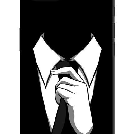 Black Tie iPhone 16e Hard Case Back Cover by Casekaro