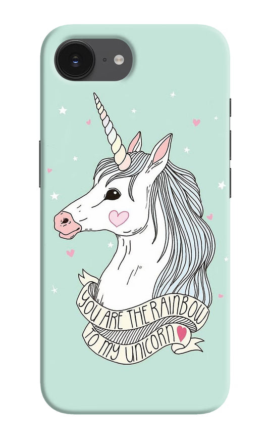Unicorn Wallpaper iPhone 16e Hard Case Back Cover by Casekaro