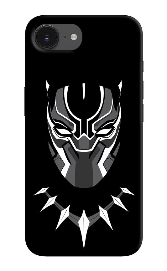 Black Panther iPhone 16e Hard Case Back Cover by Casekaro