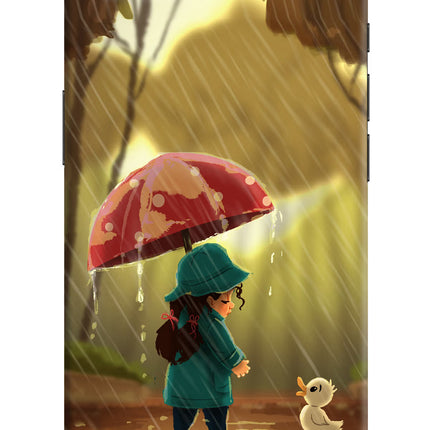 Rainy Day iPhone 16e Hard Case Back Cover by Casekaro