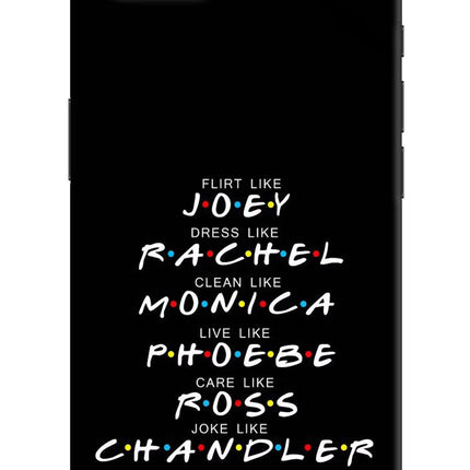FRIENDS Character iPhone 16e Hard Case Back Cover by Casekaro