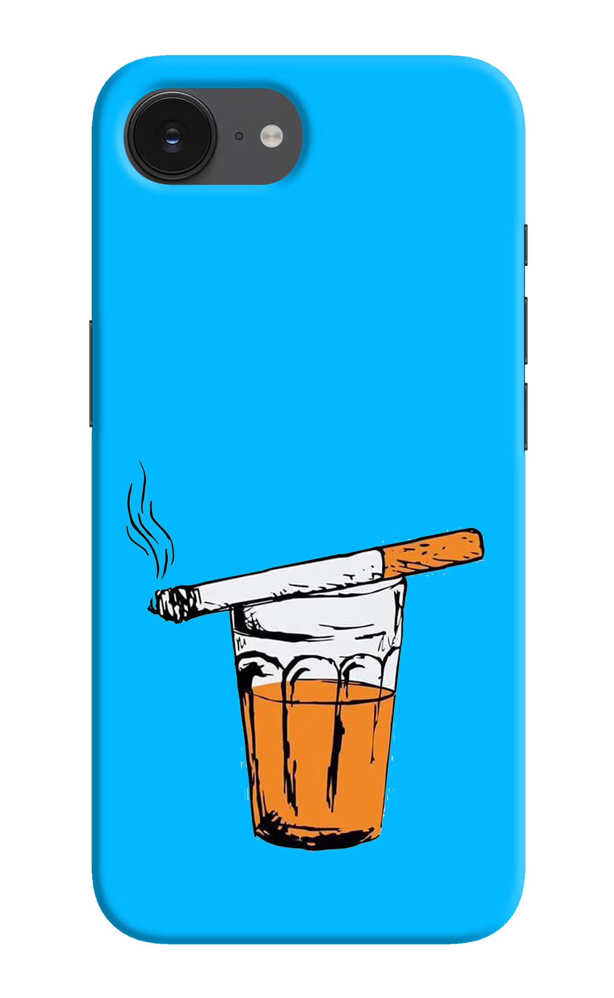 Chai Sutta iPhone 16e Hard Case Back Cover by Casekaro