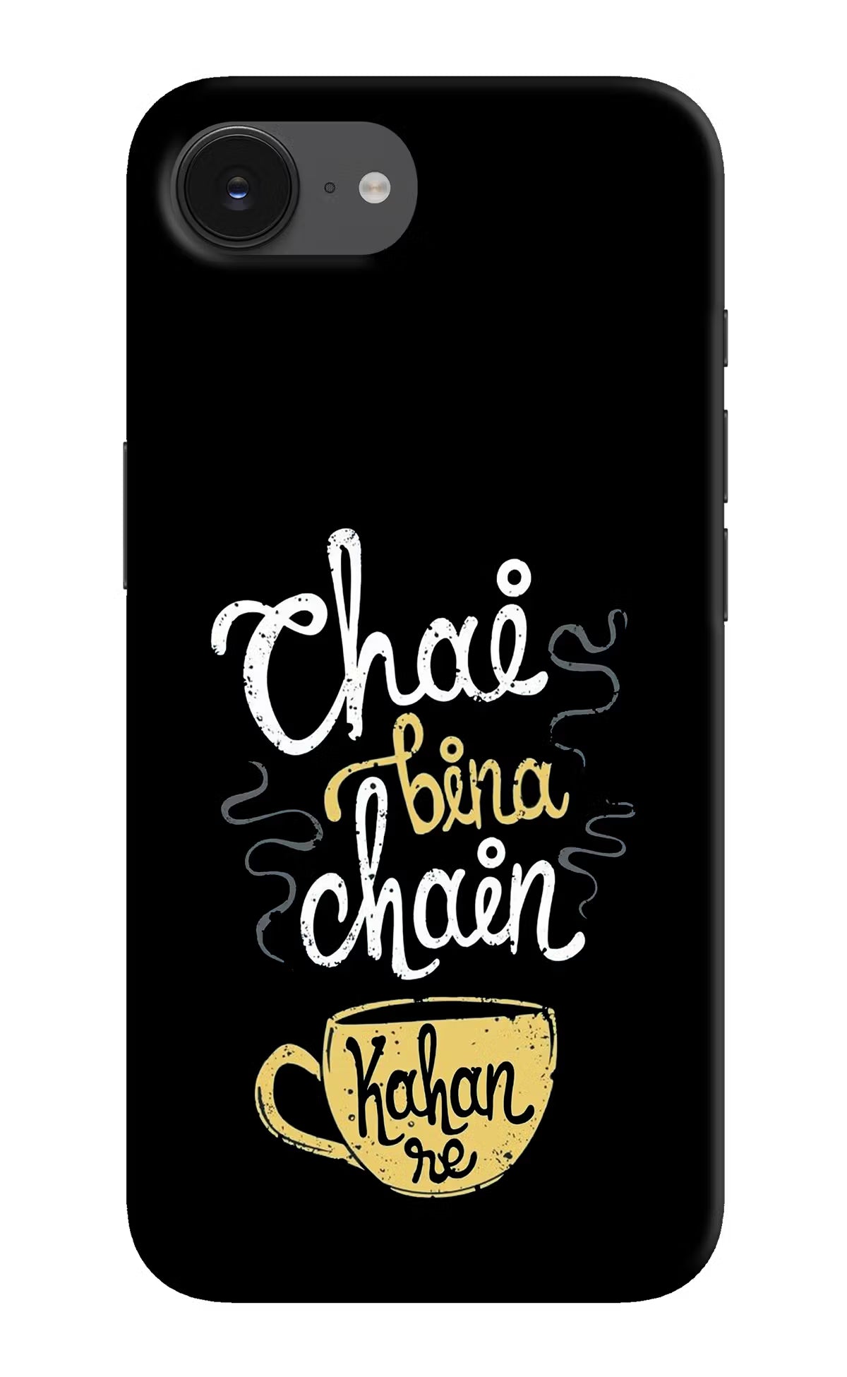 Chai Bina Chain Kaha Re iPhone 16e Hard Case Back Cover by Casekaro