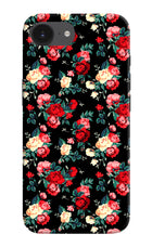 Rose Pattern iPhone 16e Hard Case Back Cover by Casekaro