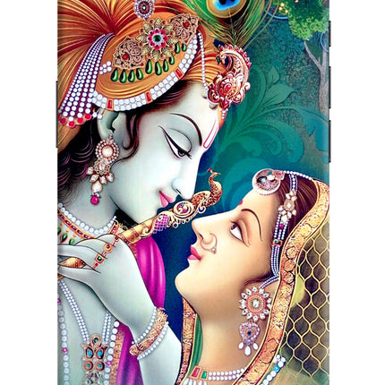 Lord Radha Krishna iPhone 16e Hard Case Back Cover by Casekaro