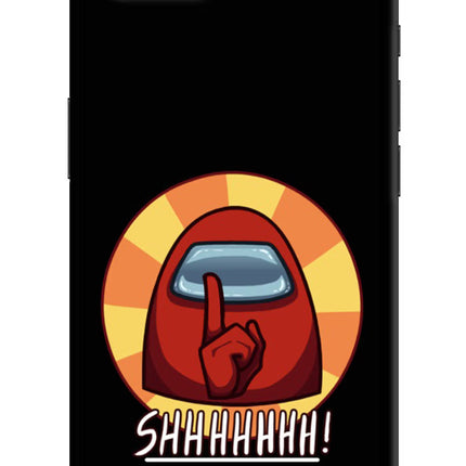 Among Us Shhh! iPhone 16e Hard Case Back Cover by Casekaro