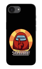 Among Us Shhh! iPhone 16e Hard Case Back Cover by Casekaro