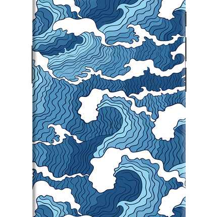 Blue Waves iPhone 16e Hard Case Back Cover by Casekaro