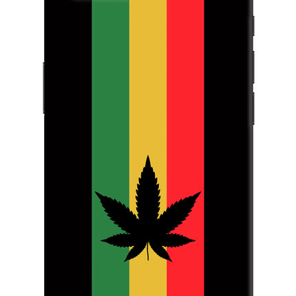 Weed Flag iPhone 16e Hard Case Back Cover by Casekaro