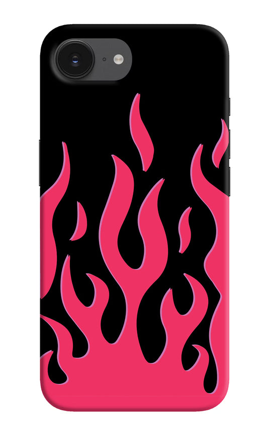 Fire Flames iPhone 16e Hard Case Back Cover by Casekaro