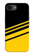 Yellow Shades iPhone 16e Hard Case Back Cover by Casekaro