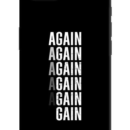 Again Again Gain iPhone 16e Hard Case Back Cover by Casekaro
