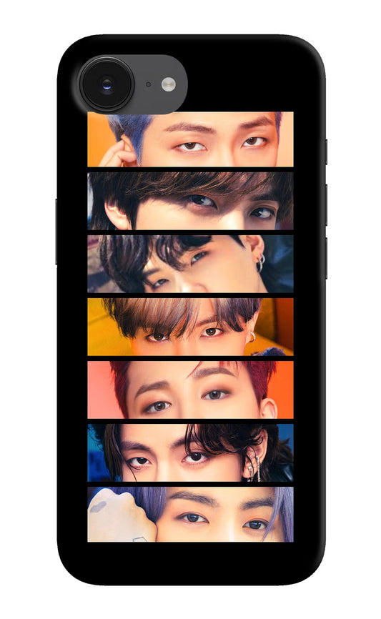 BTS Eyes iPhone 16e Hard Case Back Cover by Casekaro