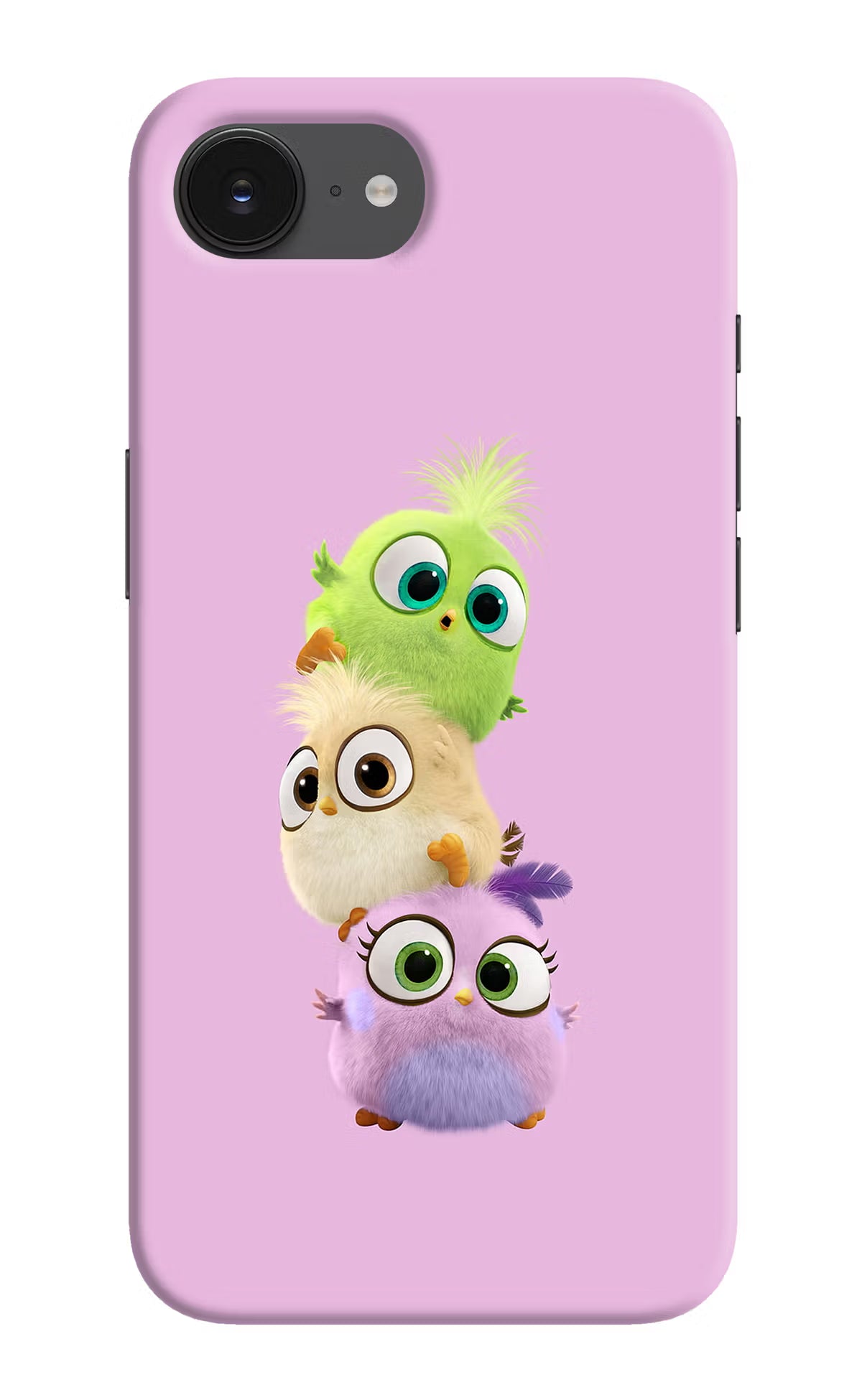 Cute Little Birds iPhone 16e Hard Case Back Cover by Casekaro