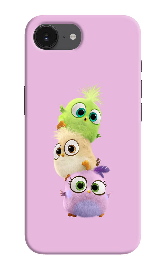 Cute Little Birds iPhone 16e Hard Case Back Cover by Casekaro