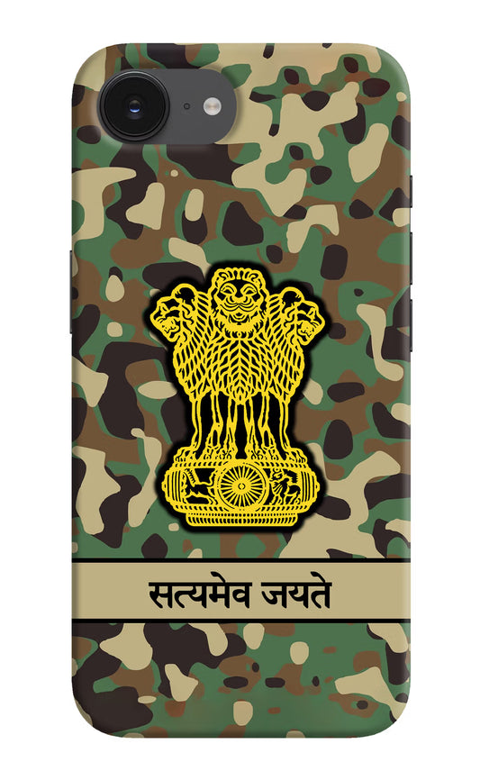 Satyamev Jayate Army iPhone 16e Hard Case Back Cover by Casekaro