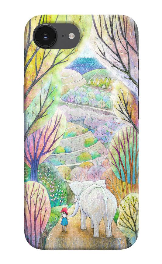 Nature Painting iPhone 16e Hard Case Back Cover by Casekaro