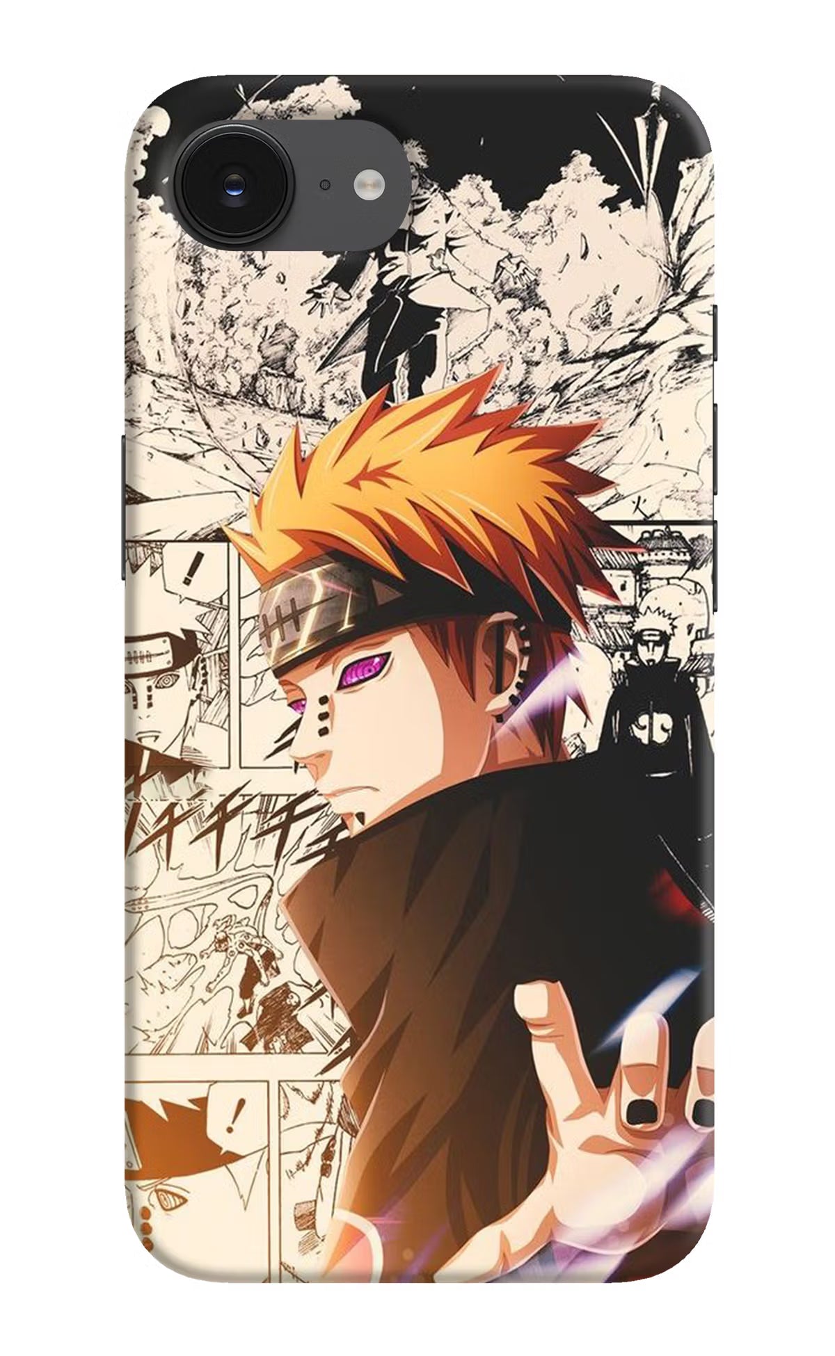 Pain Anime iPhone 16e Hard Case Back Cover by Casekaro