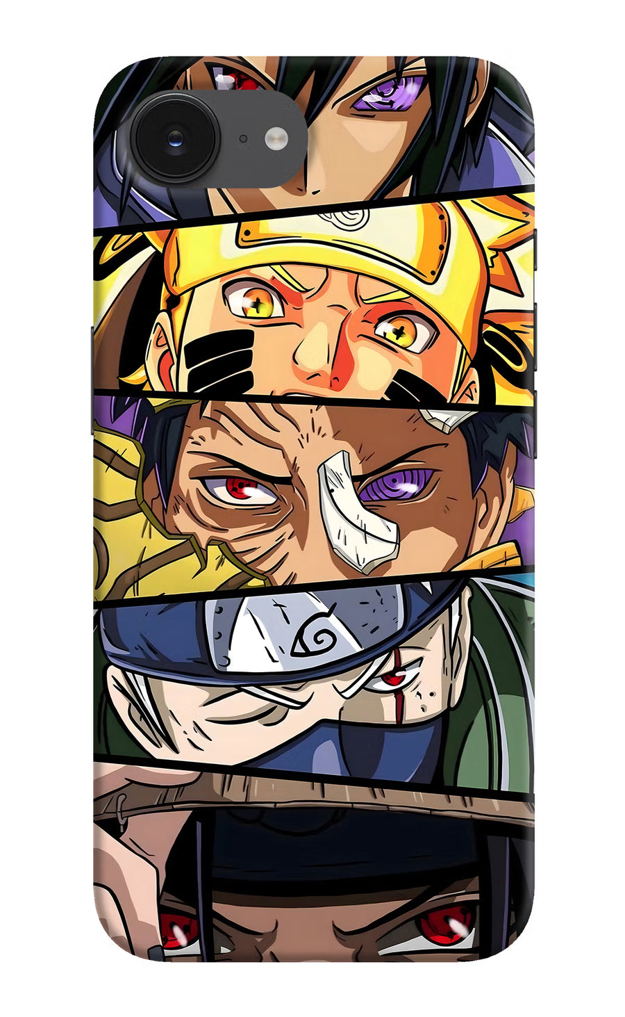 Naruto Character iPhone 16e Back Cover, Hard case