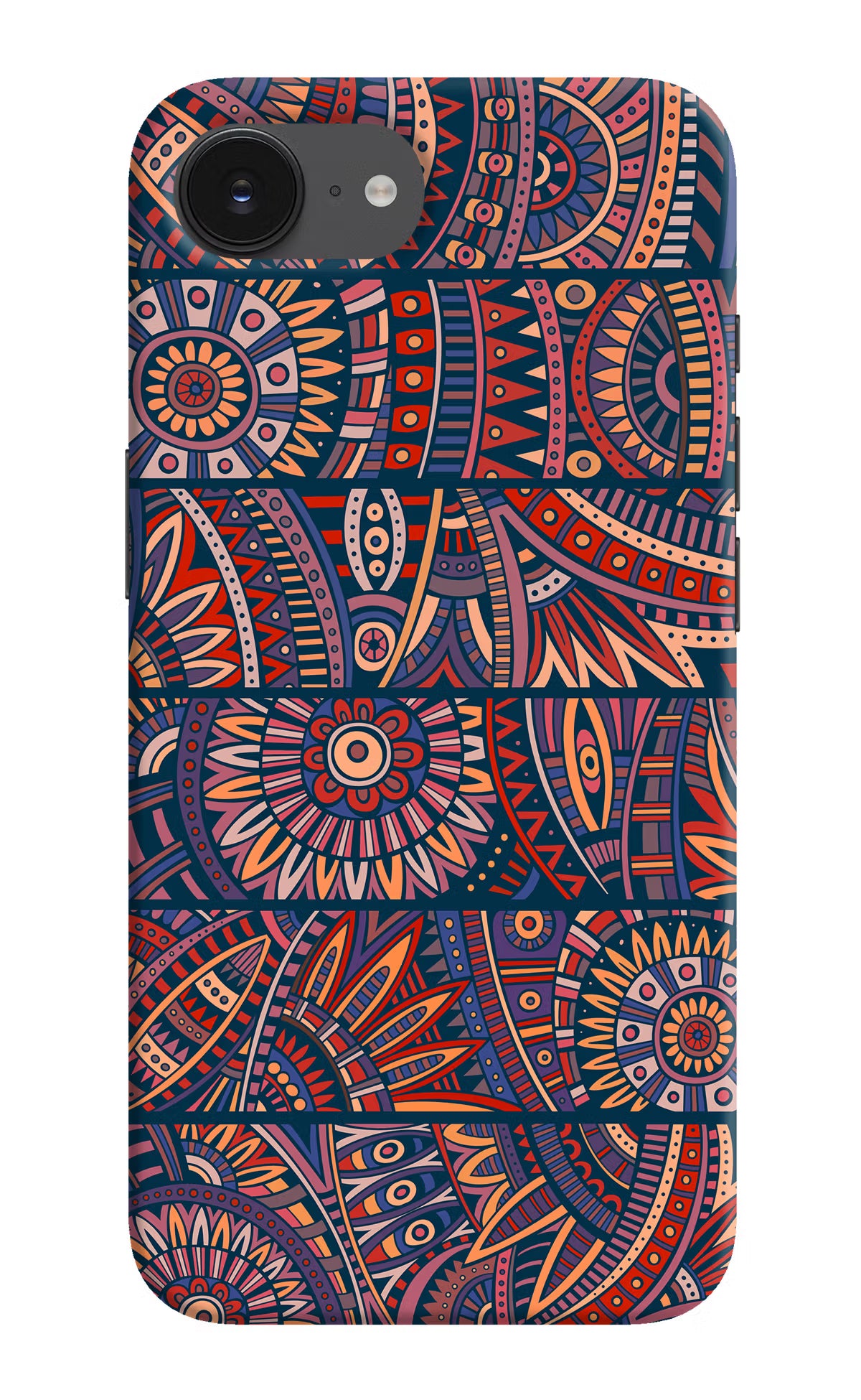 African Culture Design iPhone 16e Hard Case Back Cover by Casekaro