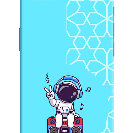 Cute Astronaut Chilling iPhone 16e Hard Case Back Cover by Casekaro