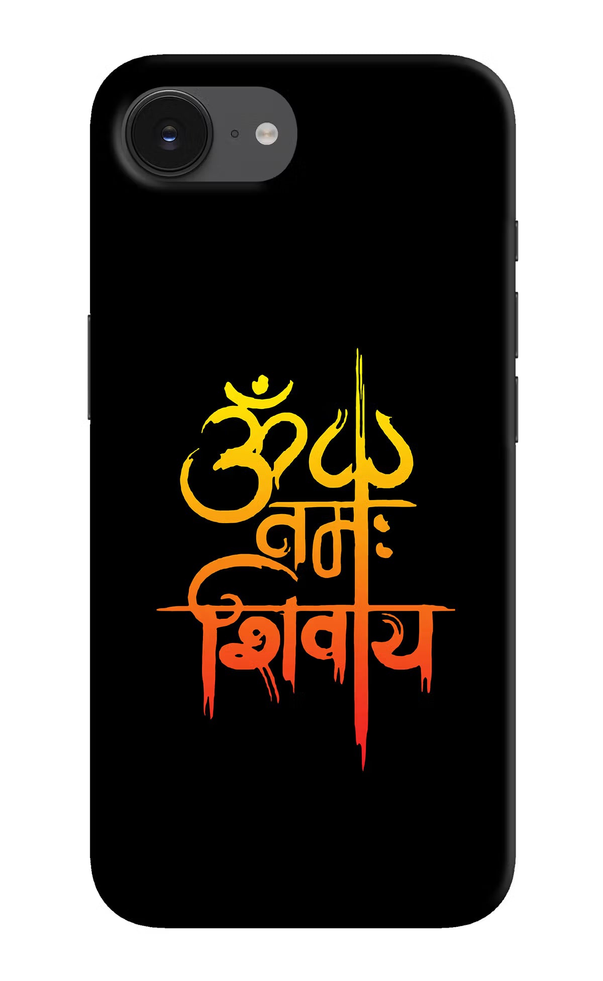 Om Namah Shivay iPhone 16e Hard Case Back Cover by Casekaro