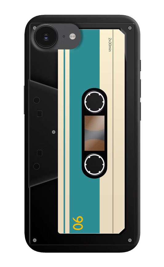 Cassette iPhone 16e Hard Case Back Cover by Casekaro