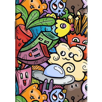Veggie Doodle iPhone 16e Hard Case Back Cover by Casekaro