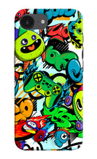 Game Doodle iPhone 16e Hard Case Back Cover by Casekaro